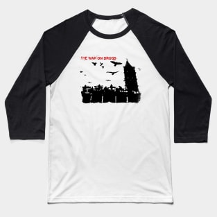 The War On Drugs Band white Baseball T-Shirt